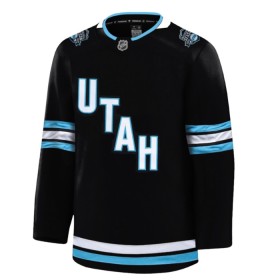Dresy Personalizované Utah Hockey Club Fanatics Premium 2024-25 Černá Domácí - Pánské